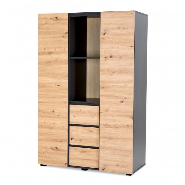 Mobilier Camera copii Tineret KLUPS DALIA Antracit-Stejar